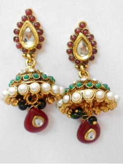 Polki Earrings